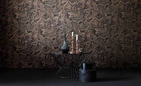Top 10 Home Interior Trends For Spring Summer 2016 Real Homes Rose Gold Wallpaper Marble Effect Wallpaper Brown Wallpaper