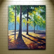 50 Best Easy Painting Ideas For Wall Beginners And Canvas Landschapsschilderijen Schilderijen Ideeen Beginner Schilderij