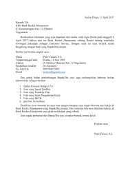 Surat Lamaran Kerja Doc Terbaru Surat Resume Desain Desain Resume