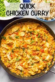 Quick Chicken Curry 15 Minutes Video Family Food On The Table Recipe Quick Chicken Curry Curry Chicken Recipes Chicken Dinner Recipes