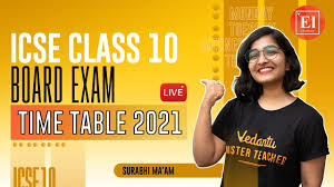 Download icse date sheet for class 10. Icse Class 10 Board Exam Time Table 2021 Is Out Icse 2021 Elementary Chemistry By Vedantu Youtube