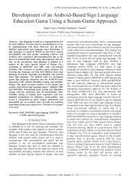 Ini adalah game dewasa khusus pc atau laptop, berhubung untuk os android dan ios belum dibuat, mungkin nanti di masa yang akan datang. Pdf Development Of An Android Based Sign Language Education Game Using A Scrum Game Approach