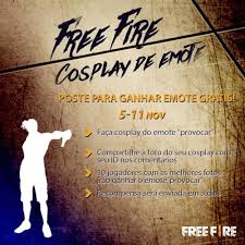 We have them all for free. Cosplay Promotion Free Emote Free Fire Mania