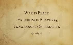 Image result for act like nothing wrong winston smith