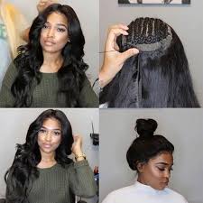 Pre Plucked 360 Lace Frontal Deep Curly Body Wave Straight With Bundles Body Wave Hair Hair Waves Human Hair