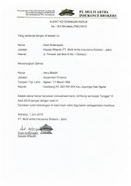 Terlebih pada saat ini, persaingan di dalam dunia pekerjaan sangatlah ketat. Surat Pengalaman Kerja Supervisor Finance