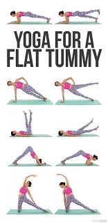 Yoga For A Flat Belly Video Cool Yoga Poses Yoga Poses Yoga Sequences