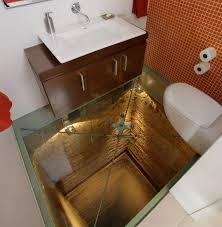 See Through Bathroom Floors Lnbanh Glass Floor Flooring Bathroom Design