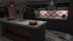 This will add shadows and lighting to your kitchen plan, so it will look like a real photo. Calista Catchirayar Interior Design 3d Model