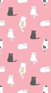 Cat Wallpaper Pattern Design Kitty 62 Ideas Cat Phone Wallpaper Cat Wallpaper Wallpaper Design Pattern