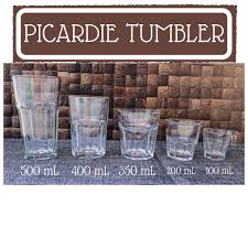 Souvenir sebelum anda mulai berburu souvenir unik, pernikahan harga gelas unik tas ultah anak. Soebi Antiq Picardie Tumbler 350 Ml Picardie Glassware Gelas Minum Kaca Cafe Spesifikasi Tinggi 10 Cm Diameter Atas 9 Cm Diameter Bawah 6 5 Cm Berat 500 Gram Volume