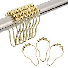 The hook comes with rubber ring to protect the shower glass from scratches. Shower Curtain Hooks Rings Rust Resistant Shower Curtain Rings Hooks 12pcs Buy At A Low Prices On Joom E Commerce Platform