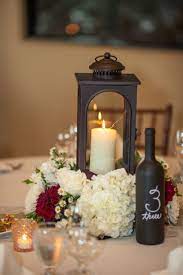 50 Romantic Candle Lanterns For Your Wedding Fall Wedding Centerpieces Winter Wedding Centerpieces Wedding Centerpieces