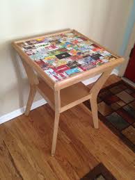 Mid Century Starbucks Table Top Was Lost To Water Damage Veneer Was Stripped Off And Replaced Wi Starbucks Crafts Danish Modern Furniture Starbucks Gift Card