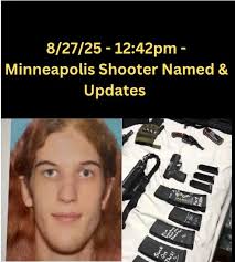 🚨BREAKING: The Minnesota Catholic school shooter has reportedly been  identified as Robin Westman. A man pretending to be a woman, who posted a  manifesto