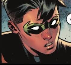 Tim Drake Robin by Belen Ortega in Urban Legend 4-6. It's so nice to see  Tim drawn correctly (with that cute button nose!)....