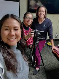 📹 Recording videos and building presentations is always more fun—and more  effective—when you don't do it alone! That's what @theresa_kiehn and I were  talking about yesterday during our session at the @agsafe