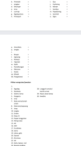 Jenise tembang dolanan iku ono piro. Basa Rinengga Tolong Dijawab Ya Brainly Co Id