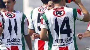 Así mismo conservar, desarrollar y difundir los valores culturales árabes palestinos. Chile Bans Palestino Football Club Anti Israel Shirt Bbc News