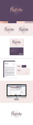 Logo Design And Identity For Pastiche Event Planning Services Business Card Design Branding Design Inspiration Event Logo