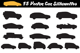 Car for logos, icons and stickers designs. Design Car Silhouette Logo