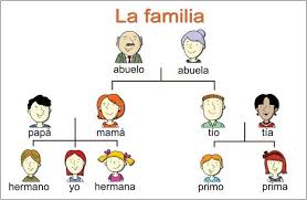 Family Tree Examples In Spanish Spanish Family Tree
