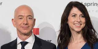 Fashion tycoon bernard arnault (pictured with wife hélène mercier), 72, crept ahead of jeff bezos to become the world's richest man after his net worth climbed to $186.3billion. Mackenzie Scott Jeff Bezos Ex Wife Is The World S Richest Woman