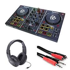 Numark Party Mix Dj Controller With Built In Sound Card Light Show Best Offer Instrumentstogo Com Sound Card Dj Mixing Dj