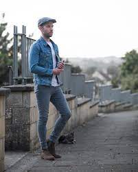 The key to pulling this look off is pairing the denim jacket with other classic rugged pieces like work boots, cable knit sweaters, utility shirts, denim jeans, henleys etc. Throwback Levi S Denim Jacket And Chelsea Boots Outfit Your Average Guy