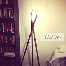 It was actually the same yard sale that i bought the typing desk and the wood planer , and the same yard sale that my sister bought the carpenter's tool box which i later stole that became a coffee table. Diy Floor Lamps 15 Simple Ideas That Will Brighten Your Home