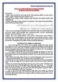 Baca syahadat sebanyak 3 kali. Amalan Ampuh Mendatangkan Jodoh Karena Digantung Pdfcoffee Com