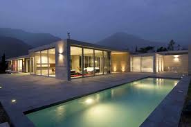 Hugedomains Com Pool House Designs Luxury Homes Exterior Swimming Pool Designs