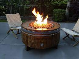 35 Diy Fire Pit Tutorials Stay Warm And Cozy Architecture Design Outdoor Fire Pit Kits Wine Barrel Fire Pit Barrel Fire Pit