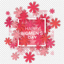 Check our online offer at flowers box i have since found out that my husband had a skype type call with someone from flowerbox where he showed them pictures of the flowers he. International Womens Day March 8 Red Flower Box Border Texture Leaf Png Pngwing