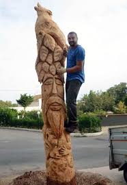 There are seven principal kinds of totem poles: Totem Von Miguel Angel Miguel Garcia Gemacht Javea Com Xabia Com