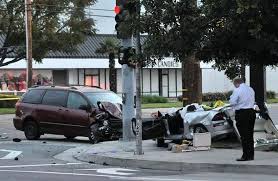 More than a dozen people were killed in a collision involving a semi truck and a suv in southern california. Angels Pitcher Killed In Hit Run Crash The Denver Post
