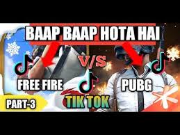 # تیک tok free فایر. Pubg Vs Free Fire Tik Tok Video