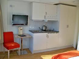 nice small kitchenette in a studio