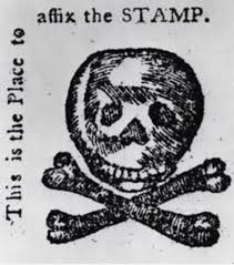 The Stamp Act Put A Tax On All Paper Products In 1765 Stamp Revolutionary War History Timeline