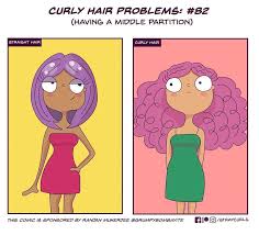 I Create Comics Based On Curly Hair Problems Curly Hair Styles Curly Hair Problems Hair Problems