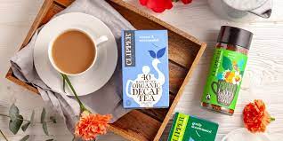 A study conducted in 2006 found that ten to nine cups of decaffeinated coffee had between 8.6 mg to 13.9 mg of caffeine. Decaffeination The Organic Way Clipper Teas