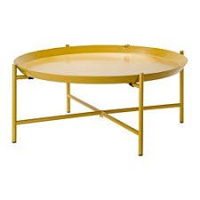 Ikea Jorid Tray Table The Surface Is Durable And Easy To Clean Since It S Made From Powder Coated Stee Ikea Tray Table Walnut Side Tables Metal Side Table