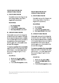 Check spelling or type a new query. Countable Nouns And Uncountable Nouns Pdfcoffee Com