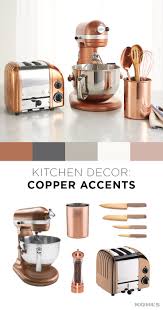 Copper Is The Latest Trend In Home Decor And Now Your Kitchen Can Join In On The Fun These Chic And Unique Accessories Kitchen Utensil Holder Home Decor Decor