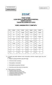 Kunci Jawaban Paket C 2018 Kanal Jabar