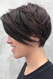 30 Best Short Hairstyles For Round Faces In 2021 Lovehairstyles Com Short Hair Styles For Round Faces Short Hair Long Bangs Short Hair Styles Easy
