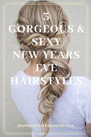 But, a new year may also mean a new 'do, right? 3 Easy Braided Hairstyles Women S Hair Paradise Hair Styles Holiday Hairstyles Easy Curly Hair Styles