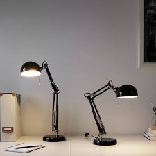 Forsa Work Lamp Black En 2020 Lampes Noires Lampe De Bureau Lampe De Travail