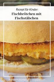 Rezept Fur Kinder Fischbrotchen Mit Fischstabchen Rezepte Lebensmittel Essen Kinderessen