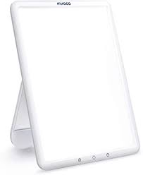 Amazon Com Miroco Light Therapy Lamp Uv Free 10000 Lux Led Light 90 Rotatable Standing Bracket Timer Function Adjustable Brightness Levels Touch Control Memory Function Health Personal Care